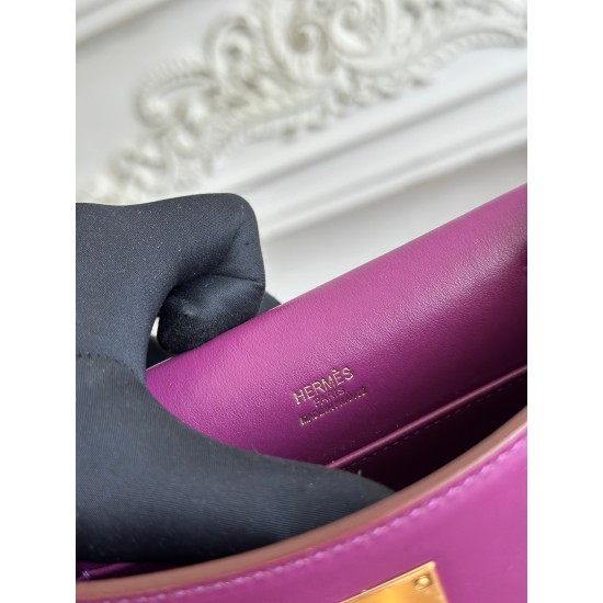 Kelly imported Epsom leather semi handmade hand sewn wax thread Kelly imported Epsom leather semi handmade hand sewn wax thread