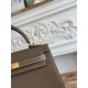 Kelly imported Epsom leather semi handmade hand sewn wax thread