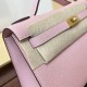 Kelly imported Epsom leather semi handmade hand sewn wax thread