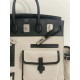 Swift Leather Black Birkin HAC 40cm Cargo Canvas Series Swift Leather Black Birkin HAC 40cm Cargo Canvas Series
