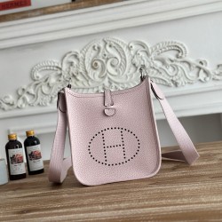 Mini Eveline~Eveline semi handmade+wax thread self matching shoulder strap+TC cowhide