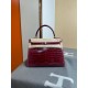 KL28 High Light Nile Crocodile Skin Kelly 28cm