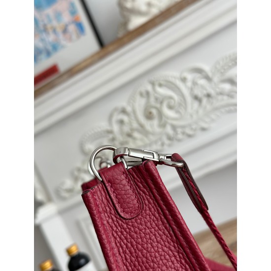 Mini Eveline~Eveline semi handmade+wax thread self matching shoulder strap+TC cowhide Mini Eveline~Eveline semi handmade+wax thread self matching shoulder strap+TC cowhide