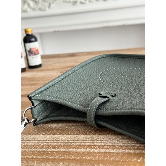 Mini Eveline~Eveline semi handmade+wax thread self matching shoulder strap+TC cowhide Mini Eveline~Eveline semi handmade+wax thread self matching shoulder strap+TC cowhide