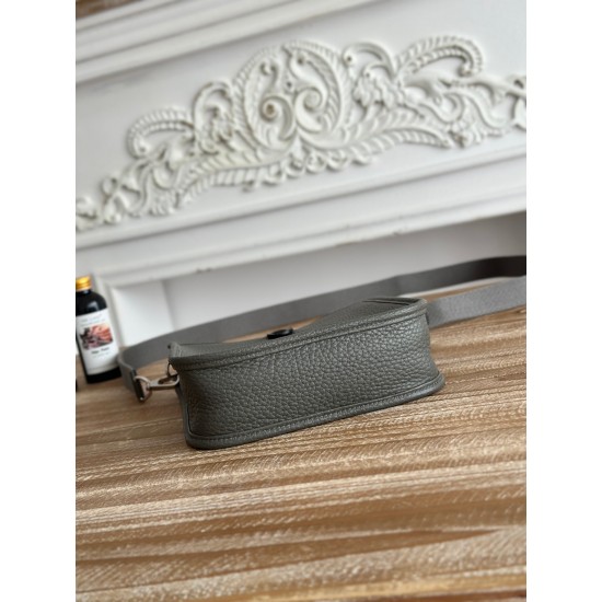 Mini Eveline~Eveline semi handmade+wax thread self matching shoulder strap+TC cowhide Mini Eveline~Eveline semi handmade+wax thread self matching shoulder strap+TC cowhide