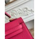 Kelly imported Epsom leather semi handmade hand sewn wax thread