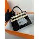 KL25 Amber Yellow Highlighting Nile Crocodile Skin Kelly 25cm KL25 Amber Yellow Highlighting Nile Crocodile Skin Kelly 25cm