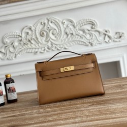 Kelly imported Epsom leather semi handmade hand sewn wax thread