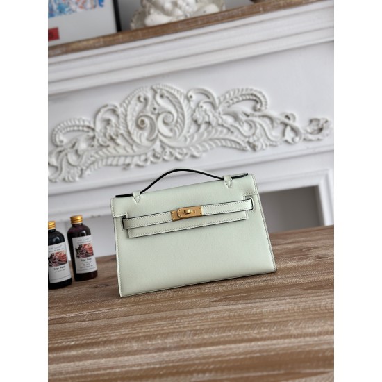 Kelly imported Epsom leather semi handmade hand sewn wax thread Kelly imported Epsom leather semi handmade hand sewn wax thread