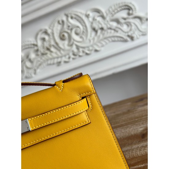 Kelly imported Epsom leather semi handmade hand sewn wax thread Kelly imported Epsom leather semi handmade hand sewn wax thread