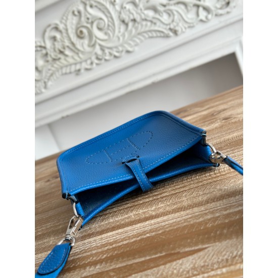 Mini Eveline~Eveline semi handmade+wax thread self matching shoulder strap+TC cowhide Mini Eveline~Eveline semi handmade+wax thread self matching shoulder strap+TC cowhide