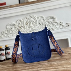 Mini Eveline~Eveline semi handmade+wax thread self matching shoulder strap+TC cowhide