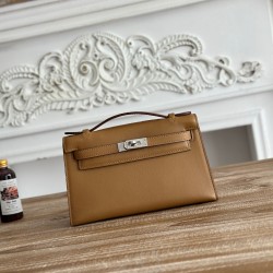 Kelly imported Epsom leather semi handmade hand sewn wax thread