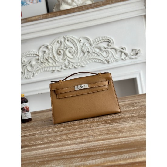 Kelly imported Epsom leather semi handmade hand sewn wax thread Kelly imported Epsom leather semi handmade hand sewn wax thread