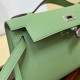 Kelly imported Epsom leather semi handmade hand sewn wax thread