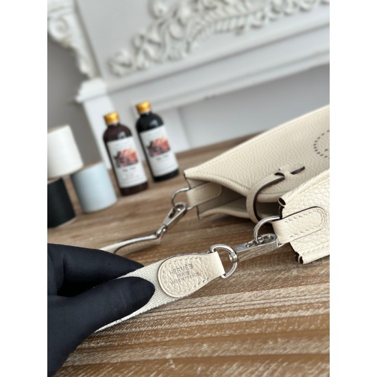 Mini Eveline~Eveline semi handmade+wax thread self matching shoulder strap+TC cowhide Mini Eveline~Eveline semi handmade+wax thread self matching shoulder strap+TC cowhide