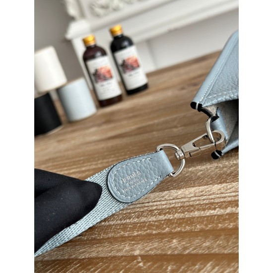 Mini Eveline~Eveline semi handmade+wax thread self matching shoulder strap+TC cowhide Mini Eveline~Eveline semi handmade+wax thread self matching shoulder strap+TC cowhide