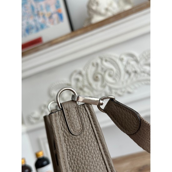 Mini Eveline~Eveline semi handmade+wax thread self matching shoulder strap+TC cowhide Mini Eveline~Eveline semi handmade+wax thread self matching shoulder strap+TC cowhide