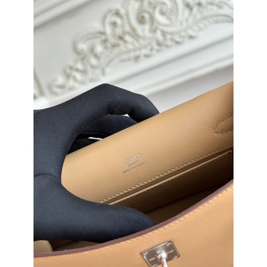 Kelly imported Epsom leather semi handmade hand sewn wax thread Kelly imported Epsom leather semi handmade hand sewn wax thread