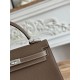 Kelly imported Epsom leather semi handmade hand sewn wax thread Kelly imported Epsom leather semi handmade hand sewn wax thread