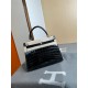 KL28 High Light Nile Crocodile Skin Kelly 28cm