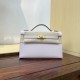 Kelly imported Epsom leather semi handmade hand sewn wax thread