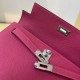 Kelly imported Epsom leather semi handmade hand sewn wax thread Kelly imported Epsom leather semi handmade hand sewn wax thread