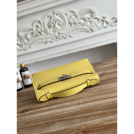 Kelly imported Epsom leather semi handmade hand sewn wax thread Kelly imported Epsom leather semi handmade hand sewn wax thread