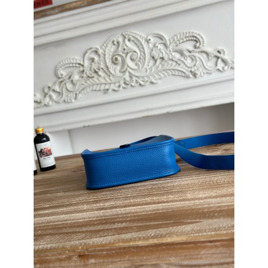 Mini Eveline~Eveline semi handmade+wax thread self matching shoulder strap+TC cowhide Mini Eveline~Eveline semi handmade+wax thread self matching shoulder strap+TC cowhide