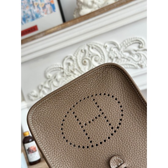 Mini Eveline~Eveline semi handmade+wax thread self matching shoulder strap+TC cowhide Mini Eveline~Eveline semi handmade+wax thread self matching shoulder strap+TC cowhide
