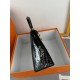 KL25 Amber Yellow Highlighting Nile Crocodile Skin Kelly 25cm