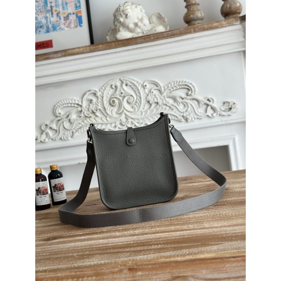 Mini Eveline~Eveline semi handmade+wax thread self matching shoulder strap+TC cowhide Mini Eveline~Eveline semi handmade+wax thread self matching shoulder strap+TC cowhide