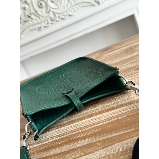 Mini Eveline~Eveline semi handmade+wax thread self matching shoulder strap+TC cowhide Mini Eveline~Eveline semi handmade+wax thread self matching shoulder strap+TC cowhide