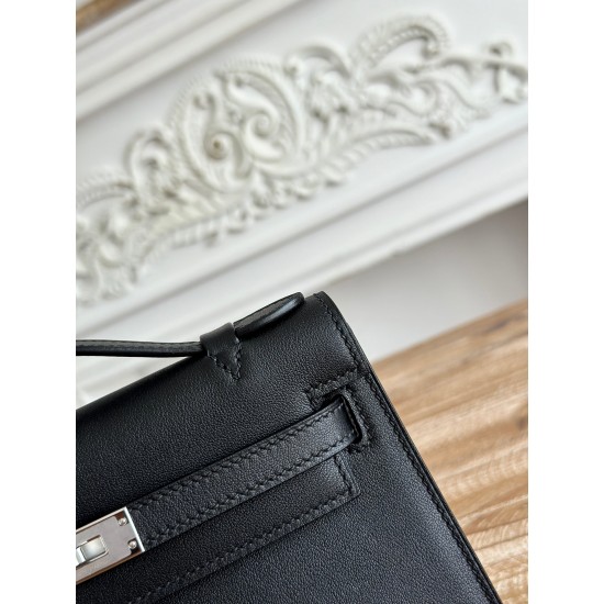 Kelly imported Epsom leather semi handmade hand sewn wax thread Kelly imported Epsom leather semi handmade hand sewn wax thread