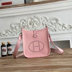 Mini Eveline~Eveline semi handmade+wax thread self matching shoulder strap+TC cowhide