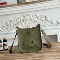 Mini Eveline~Eveline semi handmade+wax thread self matching shoulder strap+TC cowhide
