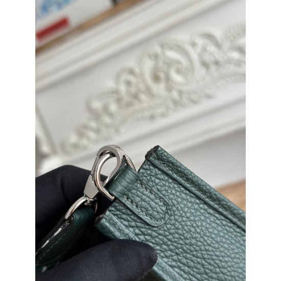Mini Eveline~Eveline semi handmade+wax thread self matching shoulder strap+TC cowhide Mini Eveline~Eveline semi handmade+wax thread self matching shoulder strap+TC cowhide