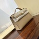Kelly imported Epsom leather semi handmade hand sewn wax thread Kelly imported Epsom leather semi handmade hand sewn wax thread