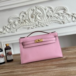 Kelly imported Epsom leather semi handmade hand sewn wax thread