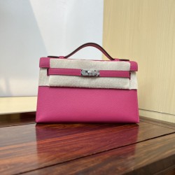 Kelly imported Epsom leather semi handmade hand sewn wax thread