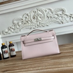 Kelly imported Epsom leather semi handmade hand sewn wax thread