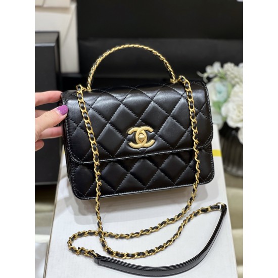  24B Mini Flap with Top Handle