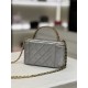 23P Cutout Rainbow Handle Cosmetic Case Bag  17cm