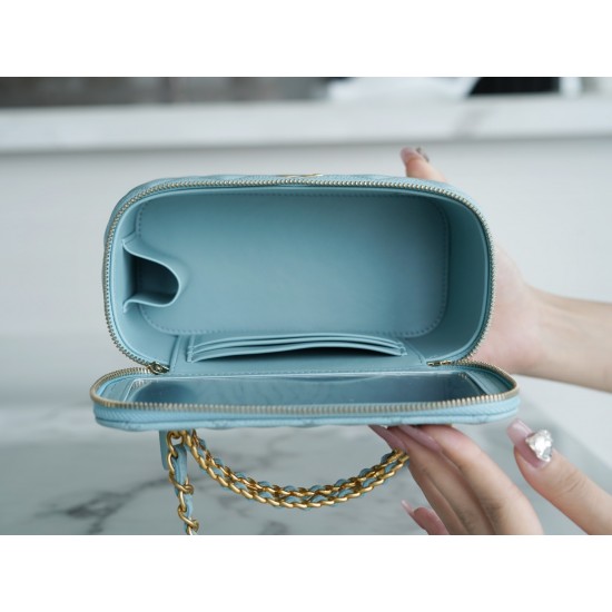 Skeleton Handle Box Bag   9.5*17*8cm
