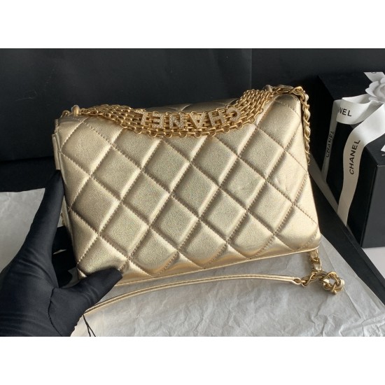 22Rhinestone Flap Bag , Messenger Bag