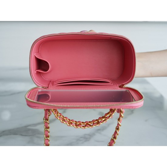 Skeleton Handle Box Bag   9.5*17*8cm