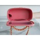 Skeleton Handle Box Bag   9.5*17*8cm