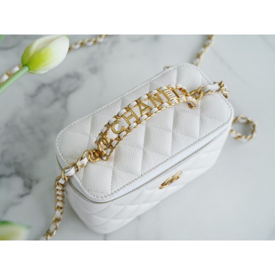 Skeleton Handle Box Bag   9.5*17*8cm
