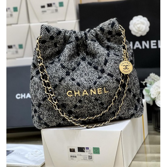 22K Tweed Tote Bag
