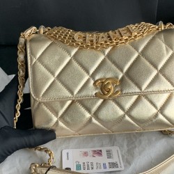 22Rhinestone Flap Bag , Messenger Bag
